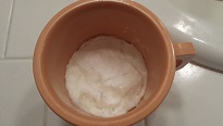 Soap in mug