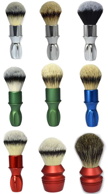 Rubberset 400 Tribute Shaving Brushes.jpg