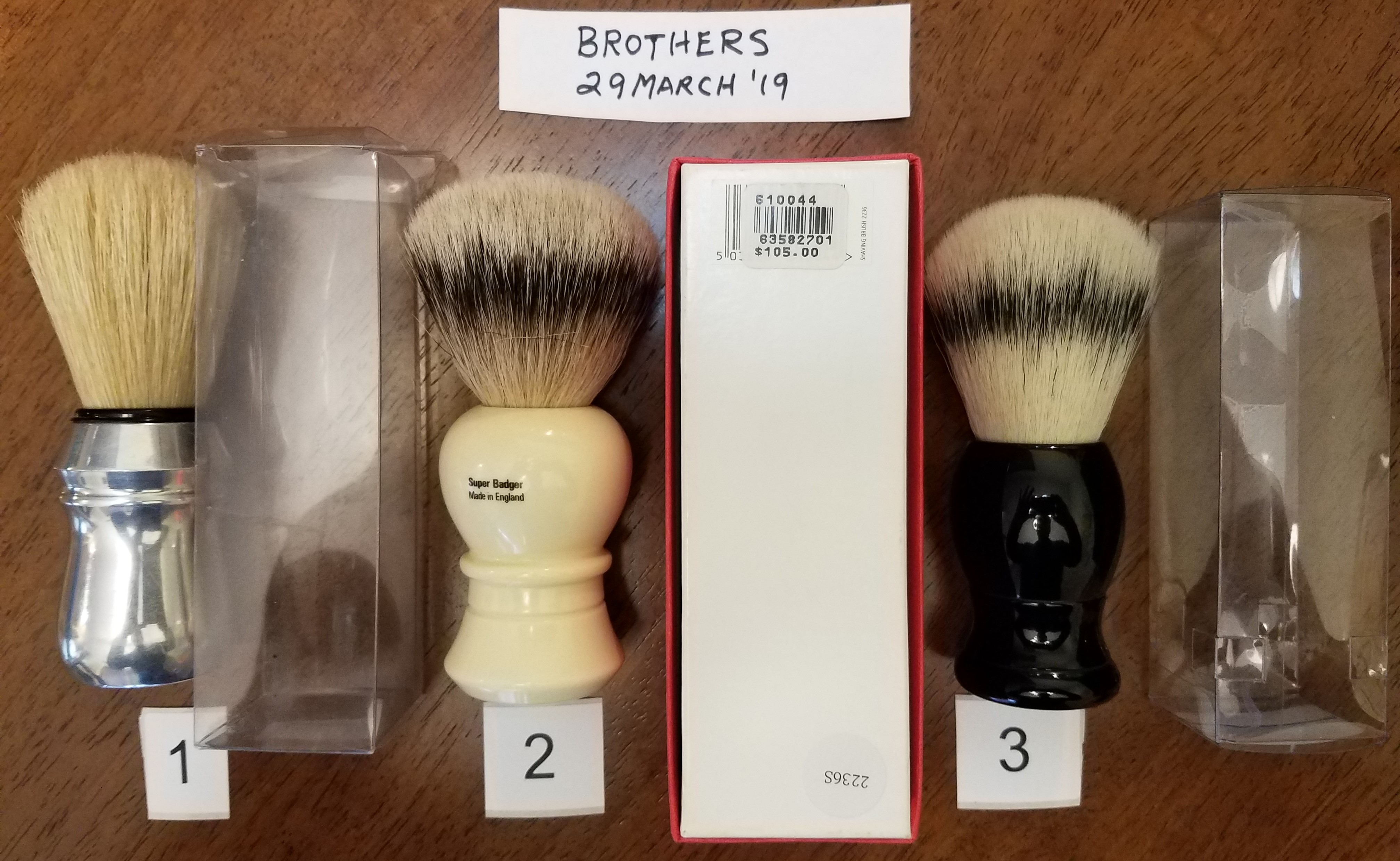 Selling 3 brushes 29March2019.jpg