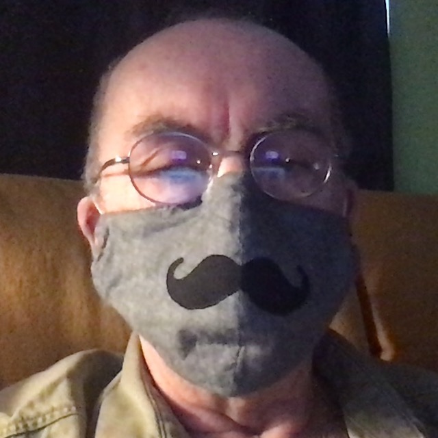 '<br />'Stache Mask Selfie